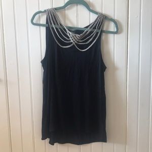 NEW with tags Anthropologie navy tank